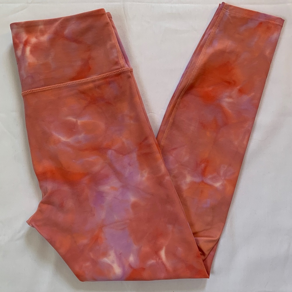 Joy Lab Tie Dye Leggings in choral pink size XS